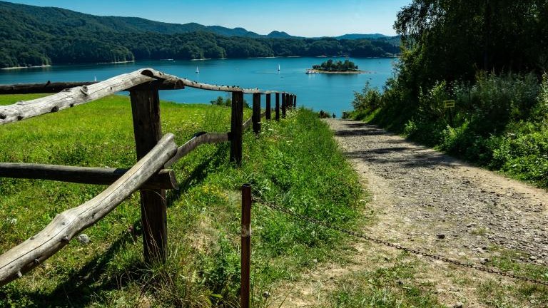 shutterstock_1374680132 view at Solina lake, during summertime. Poland, Bieszczady.jpg